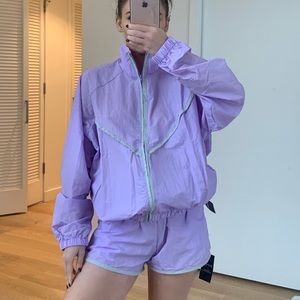 Storets lavender windbreaker set